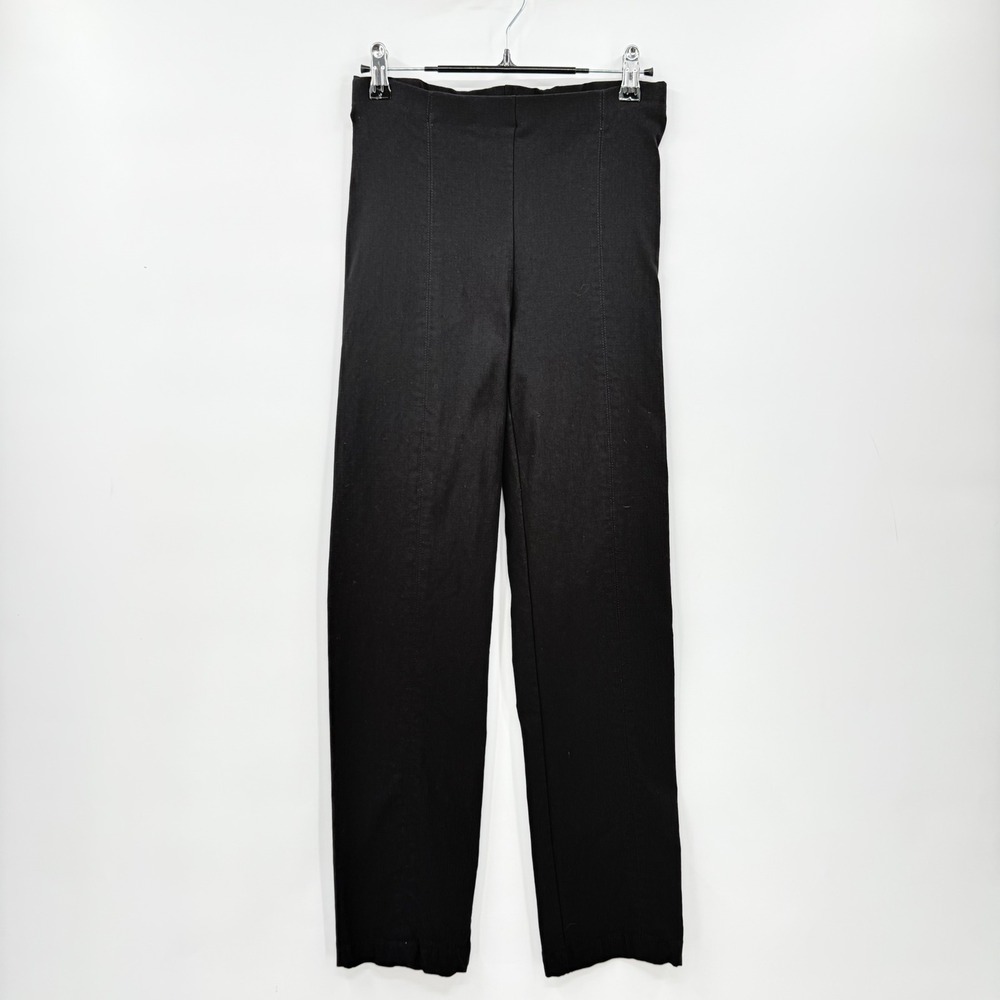 Franne Golde Pull On Pants Career Casual Stretch Black‎ Size 10